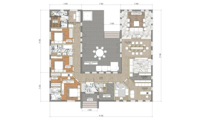 Каркасный дом Папоротник