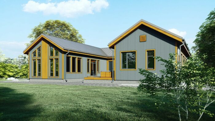 Каркасный дом Папоротник