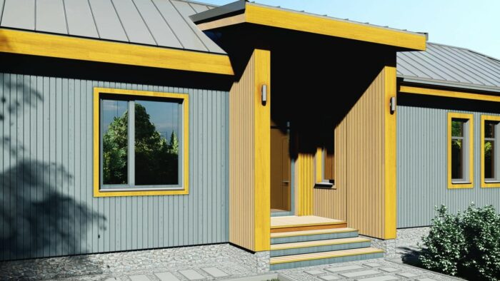 Каркасный дом Папоротник