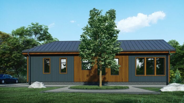 Каркасный дом Папоротник