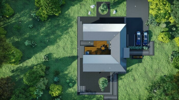 Каркасный дом Папоротник