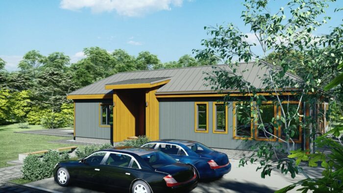 Каркасный дом Папоротник