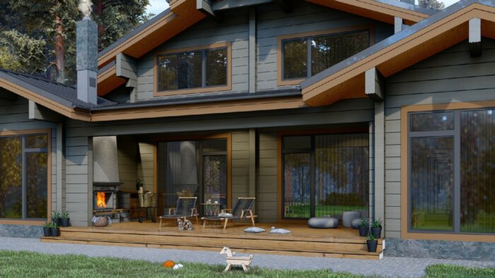 Дом из клееного бруса Хабаровск