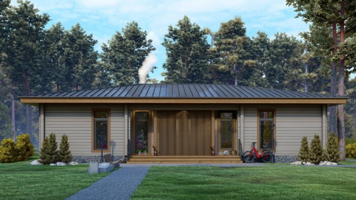 Дом из клееного бруса Хотьково