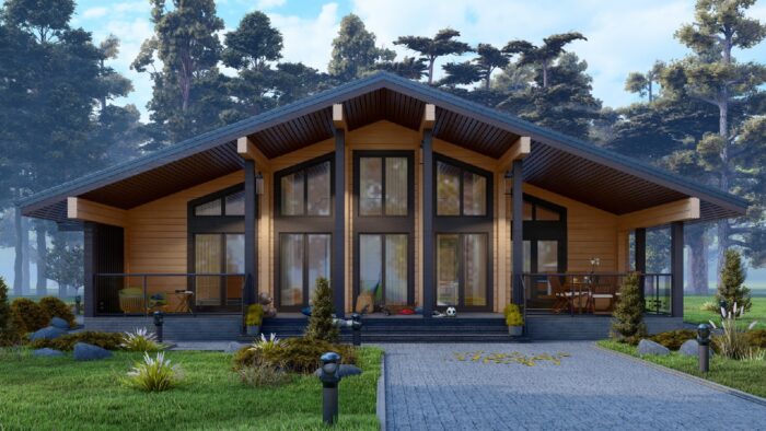 Дом клееный брус Озерск