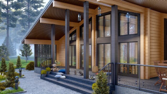 Дом клееный брус Озерск