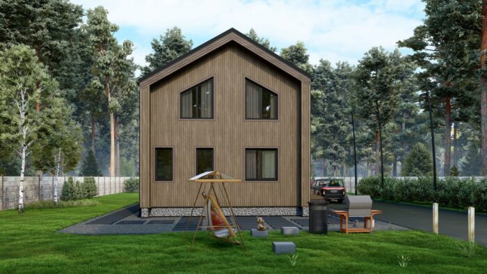 Каркасный дом Лотос