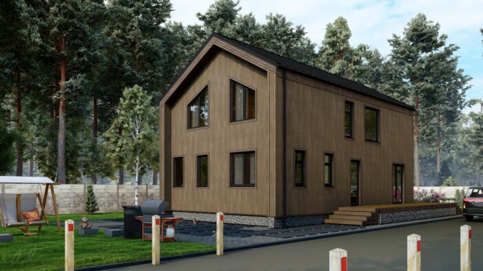 Каркасный дом Лотос