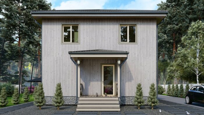 Каркасный дом Лаванда