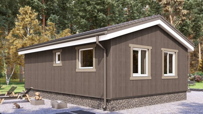 Каркасный дом Лютик