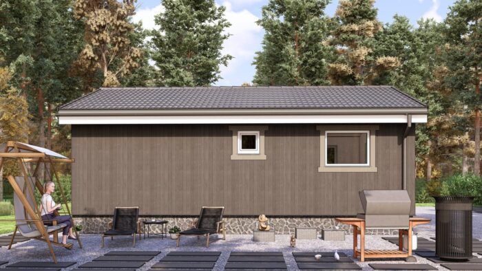 Каркасный дом Лютик