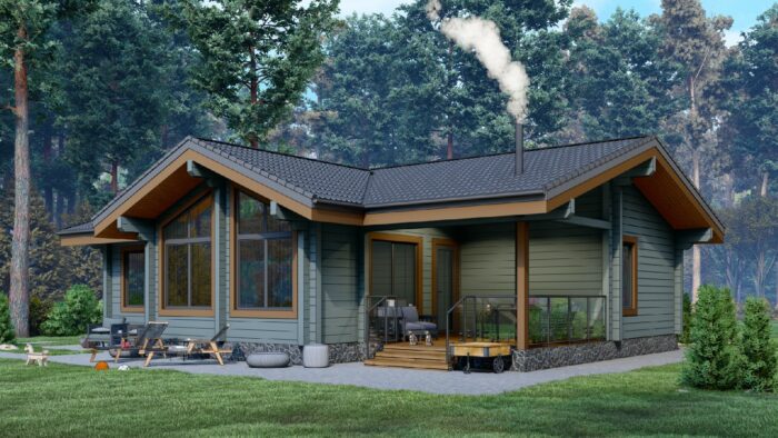 Дом клееный брус Селятино