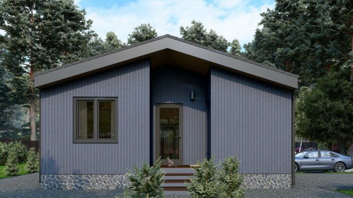 Каркасный дом Брусника