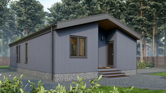 Каркасный дом Брусника