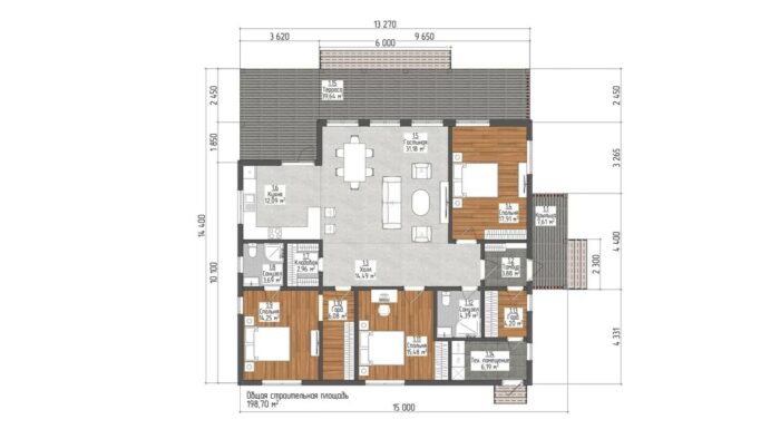 Каркасный дом Облепиха