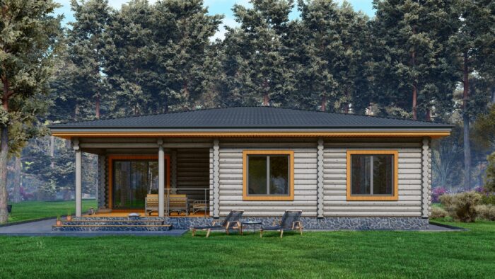 Дом из бревна Покров