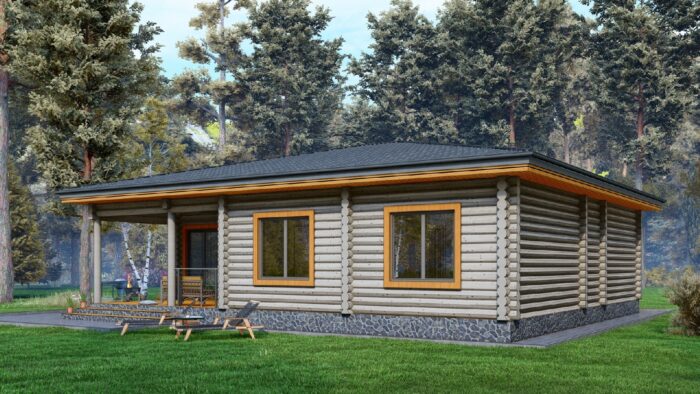 Дом из бревна Покров