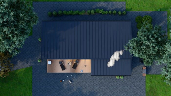 Каркасная баня Липа