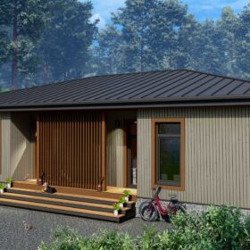 Каркасный дом Морошка