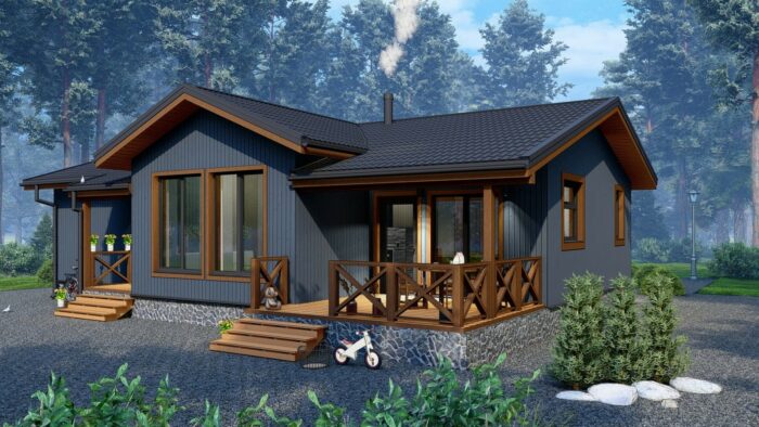 Каркасный дом Сакура