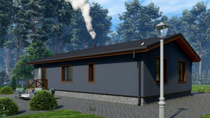 Каркасный дом Сакура