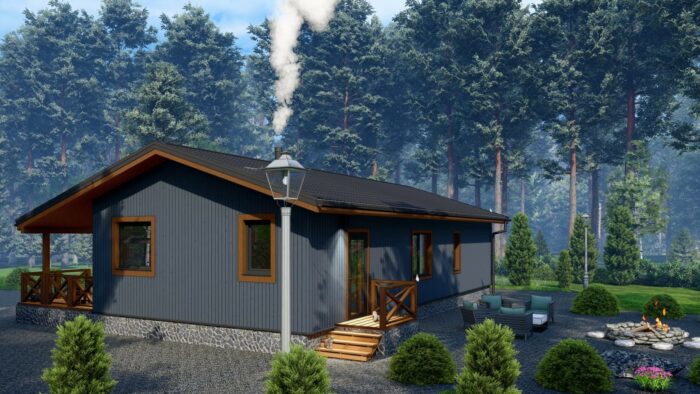 Каркасный дом Сакура