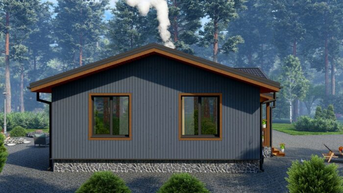 Каркасный дом Сакура