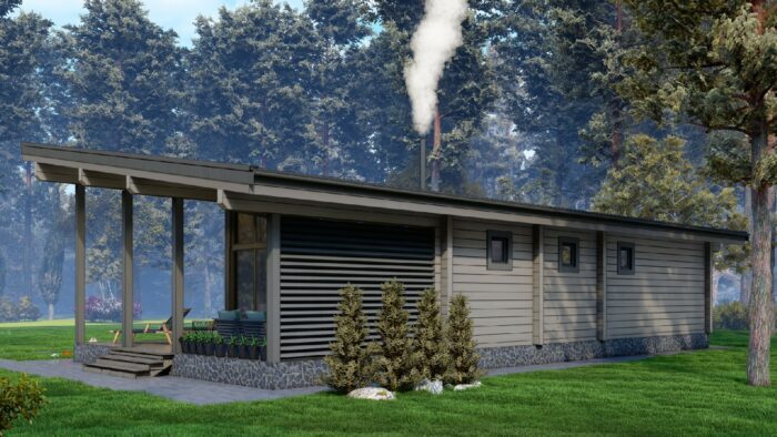 Баня клееный брус Глаголево