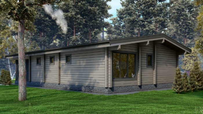 Баня клееный брус Глаголево