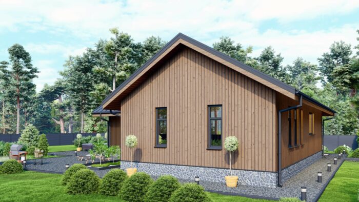 Каркасный дом Тюльпан