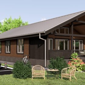 Каркасный дом Фрезия