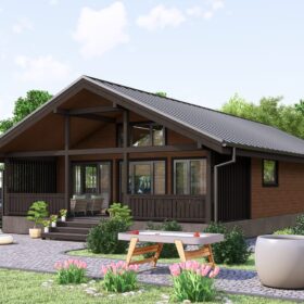 Каркасный дом Фрезия