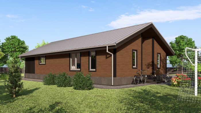 Каркасный дом Фрезия