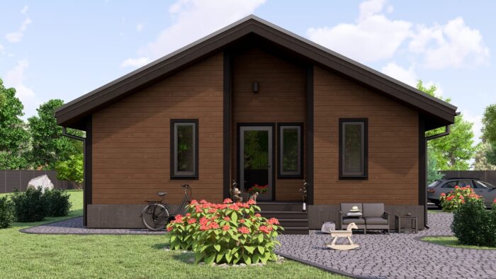 Каркасный дом Фрезия