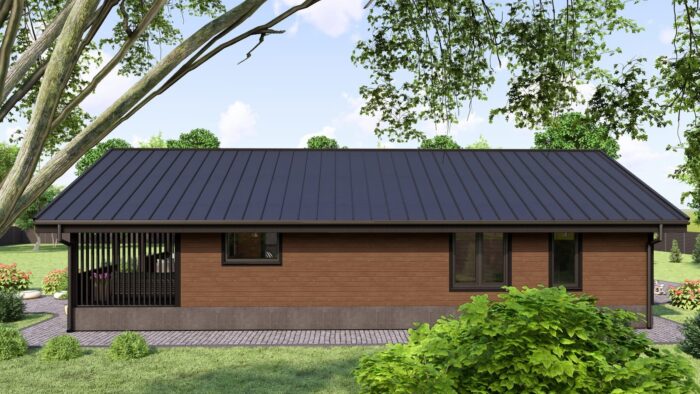 Каркасный дом Фрезия