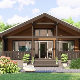 Каркасный дом Фрезия