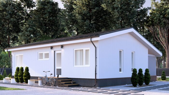 Каркасный дом Клен