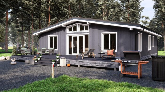 Каркасный дом Малина