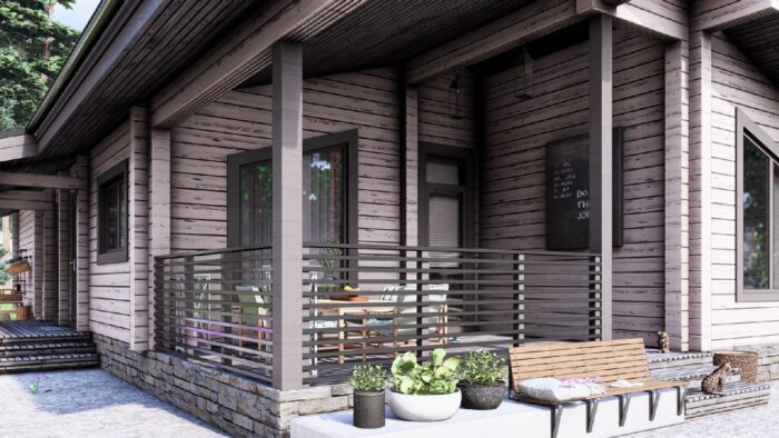 Дом из клееного бруса Калинин