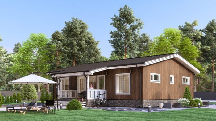 Каркасный дом Клевер