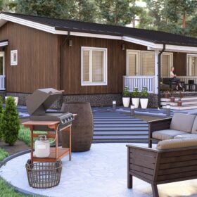 Каркасный дом Клевер