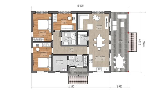 Каркасный дом Лайм