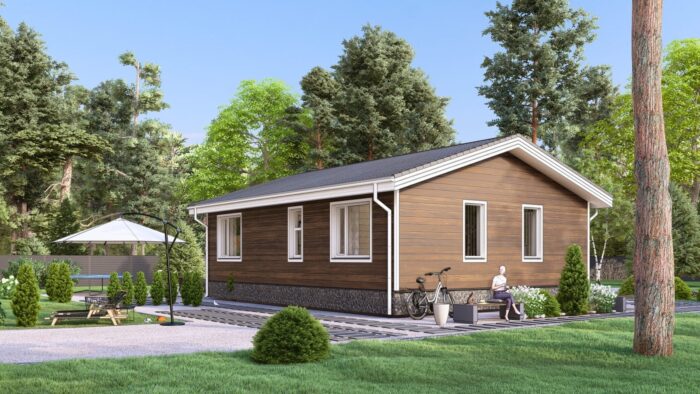 Каркасный дом Мимоза