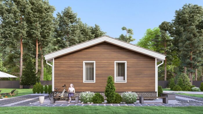 Каркасный дом Мимоза