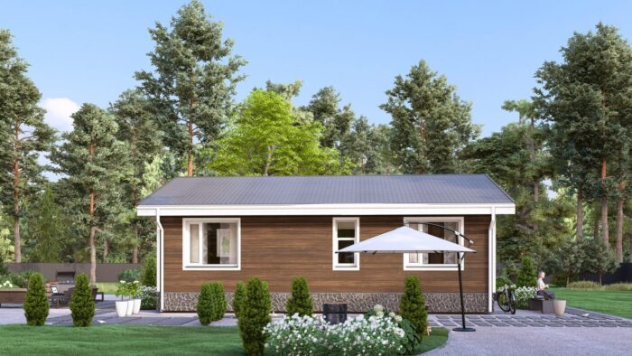 Каркасный дом Мимоза