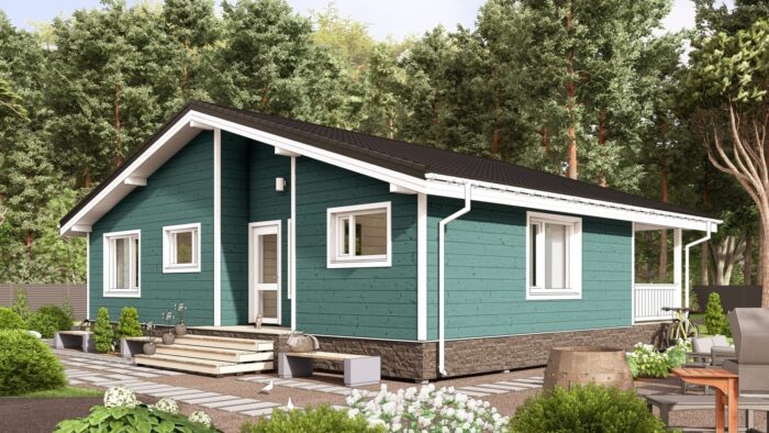 Каркасный дом Можжевельник