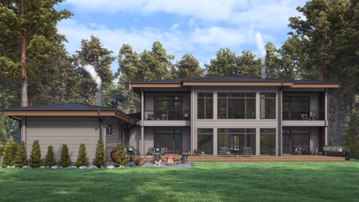 Дом из клееного бруса Шарапово