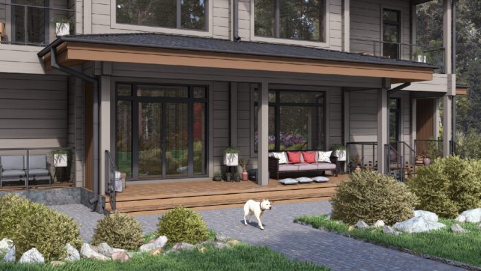 Дом из клееного бруса Шарапово