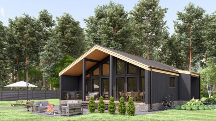 Каркасный дом Абрикос