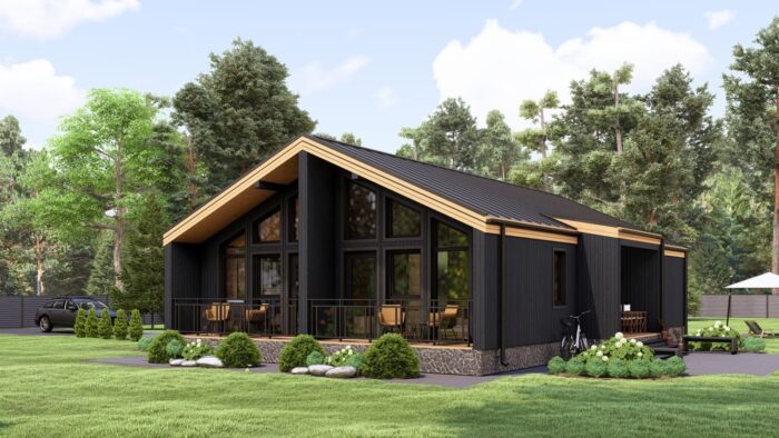 Каркасный дом Абрикос